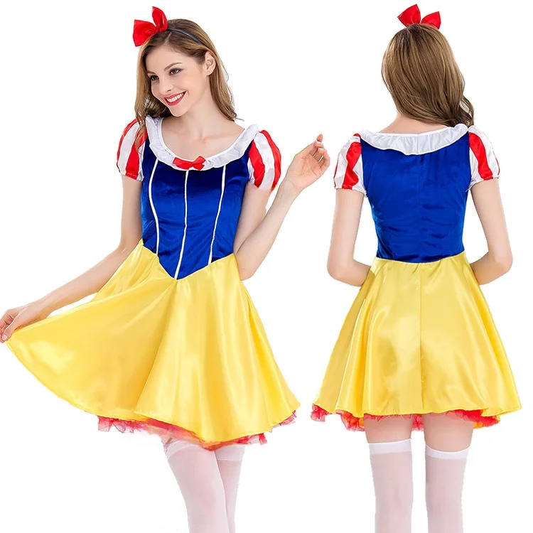 

Хэллоуин Косплей Костюм Фея Т Белоснежка Доктор Алиса в Стране Чудес Одежда для выступлений Женский традиционный китайский костюм