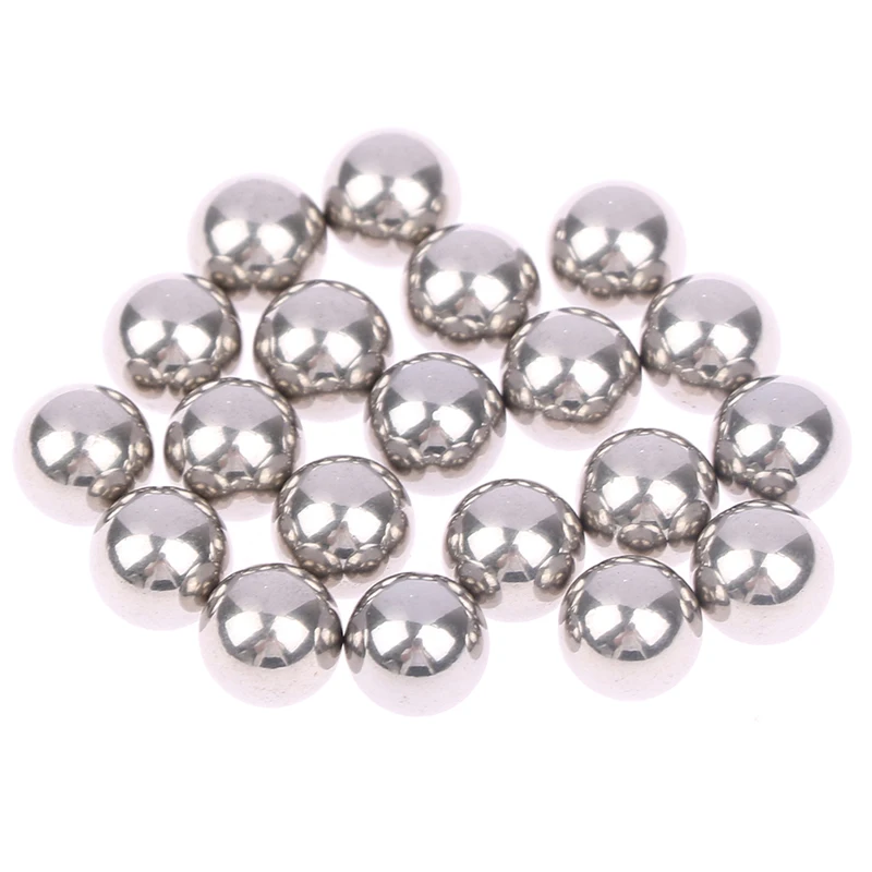 20PCS Anti-corrosion Stainless Steel Mini Paint Mixing Ball Model Accessory For Shaking Paint Diameter Approx 7mm New