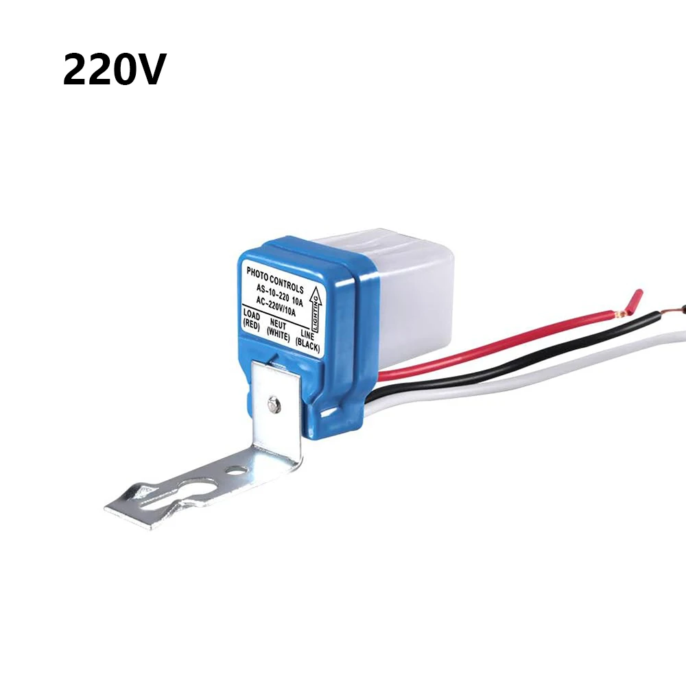 1 قطعة التيار المتناوب 220 فولت السيارات على قبالة الكهروضوئية ضوء الشارع مفتاح مستشعر السيارات مفتاح إضاءة الشارع ليلة في يوم قبالة مفاتيح الاستشعار