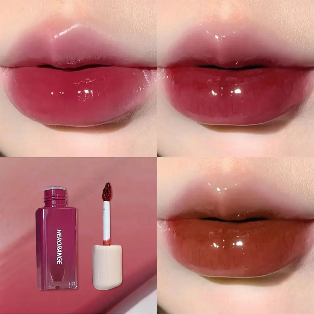 6 colori Lip Gloss Sexy Red Lip Tint Lasting antiaderente Cup Lip Stick sbiancante quotidiano Lip Plumper donna studente