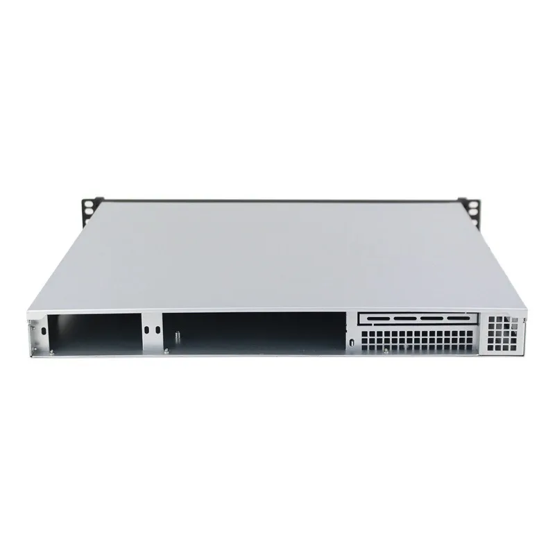 1U 420C عمق قصير ATX Rack Mount Enterprise PC Enclosure 4x HDD Server Case