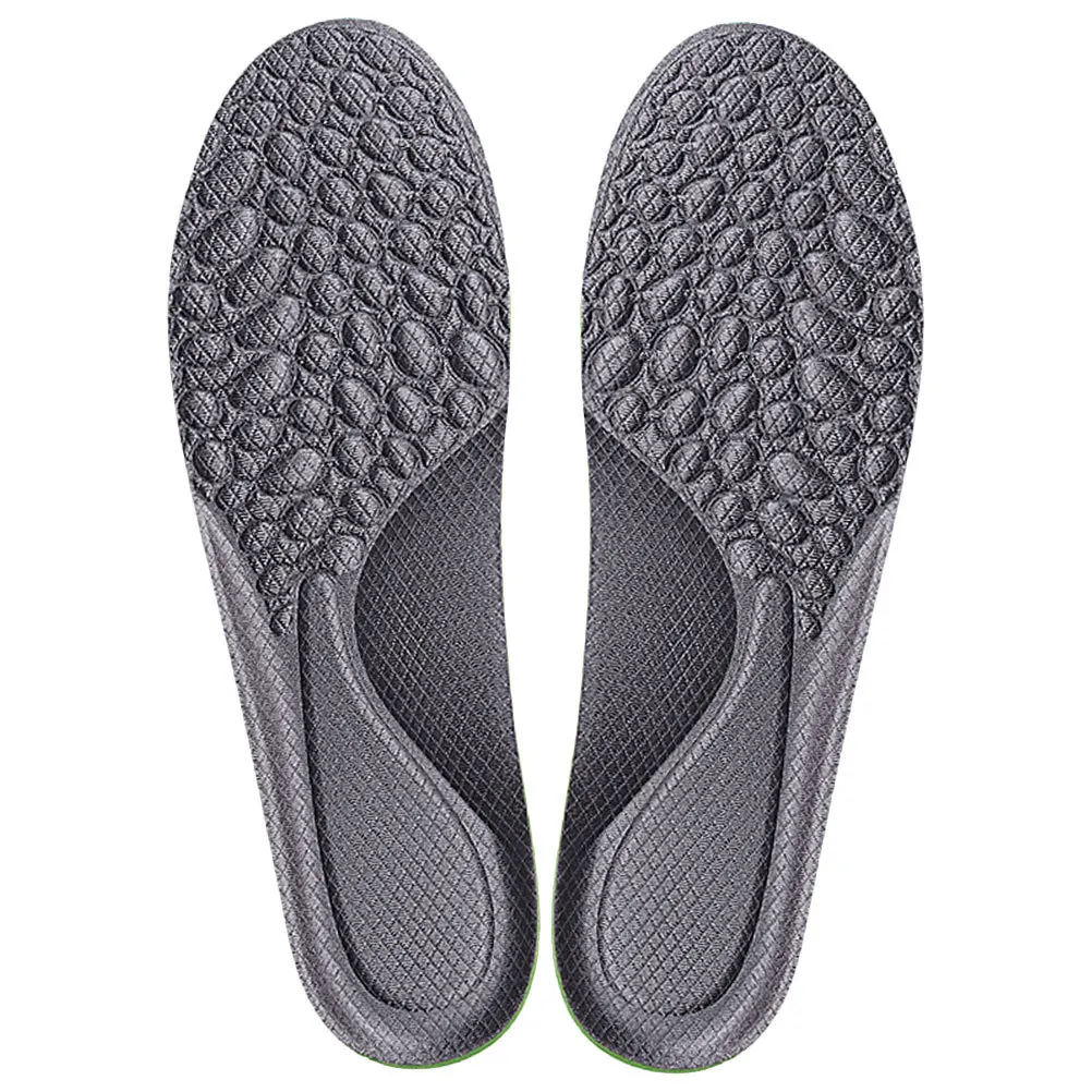 

1 Pair Breathable Insoles Shock Absorption Sports Insoles For Men Women Shoe Inserts Sweat Absorbing Non-Slip Wear Resistant