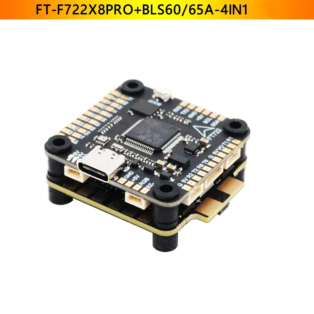 SkyDElF7 F722 / F4 F405 Flight Control 3-6S & 60A 4IN1 ESC Stack For Mark4 APEX XL 5inch 7inch 8inch 9inch 10inch FPV Frame Dron