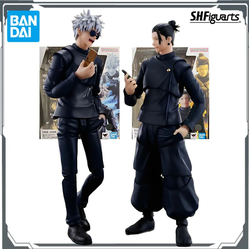 

BANDAI Original S.H.Figuarts Satoru Gojo&Suguru Geto 16cm&15.5cm Anime Action Figure Assembly Model Toys Model Gifts for Boys