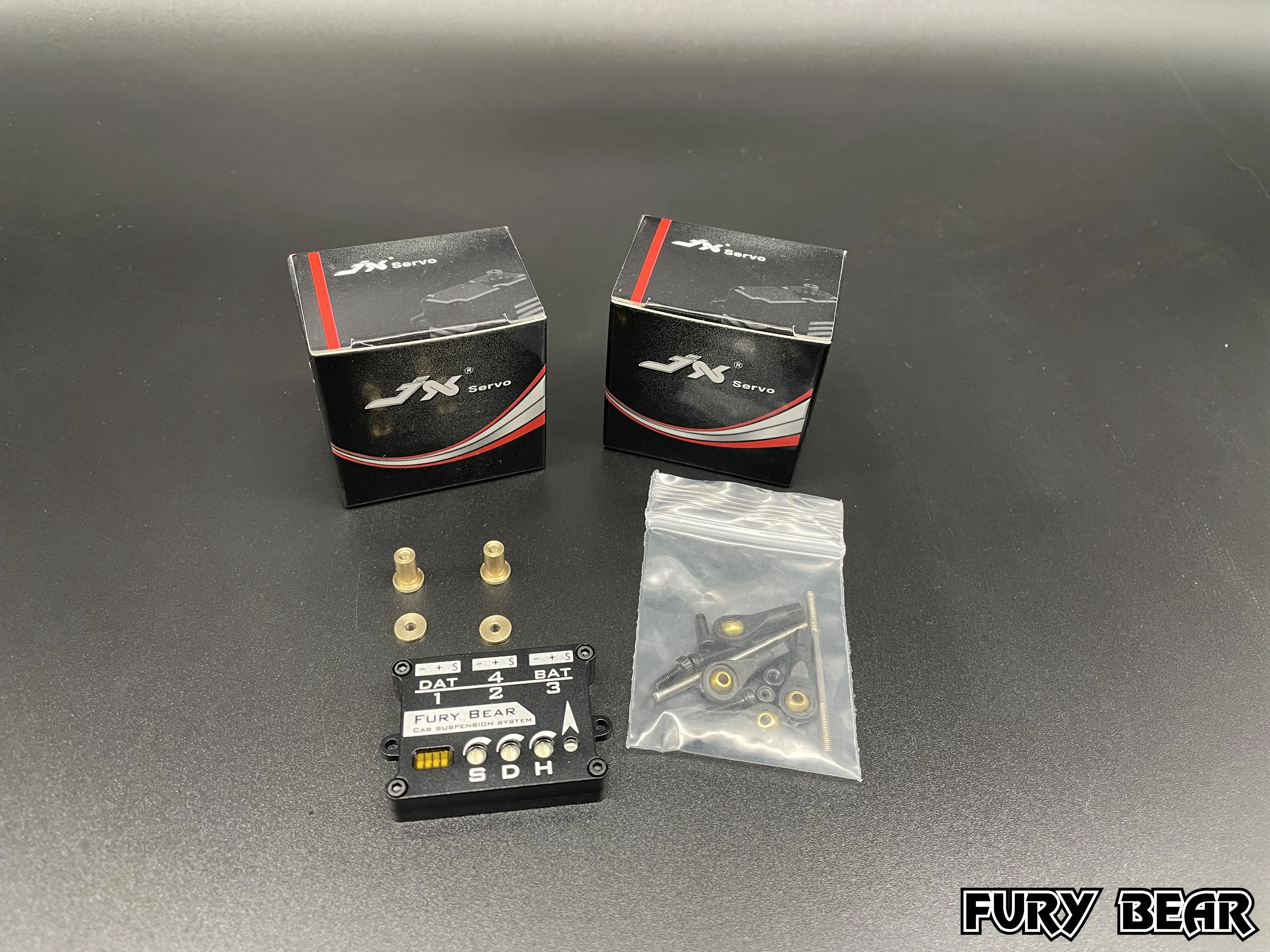 Nooxion Fury Bear 1/14 Trucks Chassis Suspension System For Scania Volvo MAN  Actros  Arocs Suitable For Tamiya Lesu