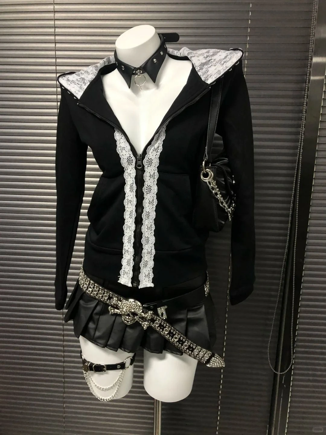 

American Vintage Coat Hoodie Long Sleeve Girl Casual Vintage Top Punk Gothic Style Slim Y2K Autumn Streerwear Women's Clothing