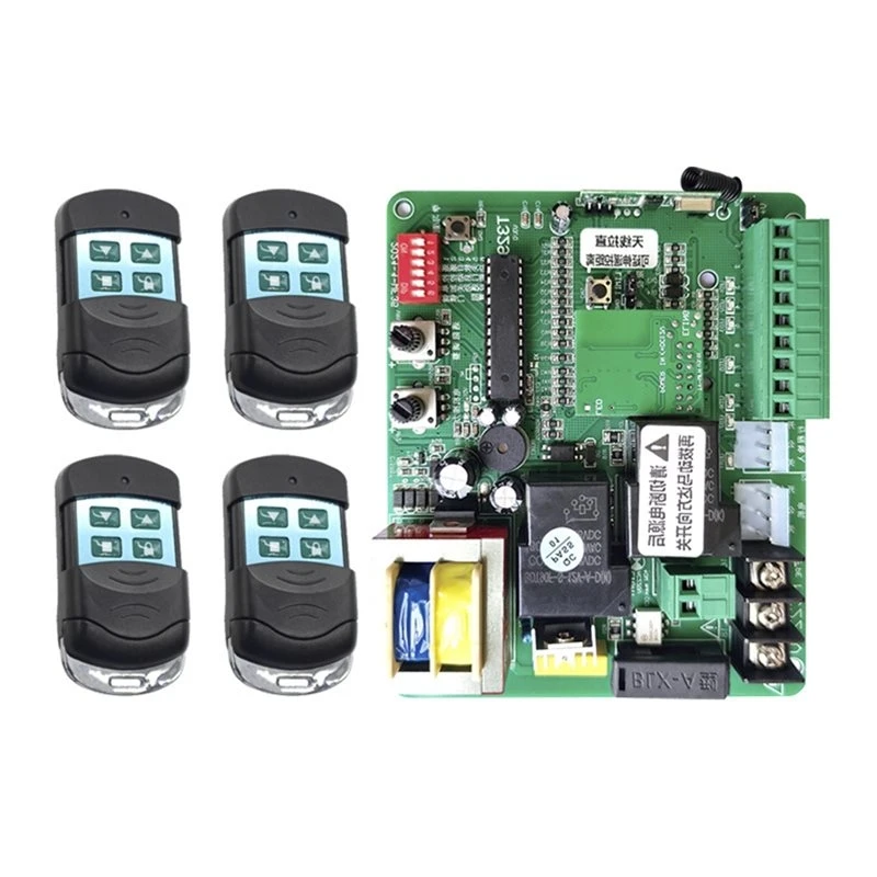 carte-de-circuit-imprime-y22a-pour-controleur-d'ouverture-de-portail-coulissant-automatique-wi-fi-avec-4-telecommandes-433-mhz