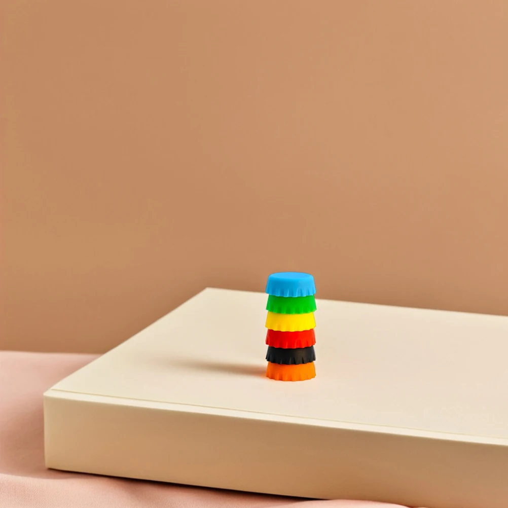 

6Pcs Pet Feeding Bowl Silicone Wide Rim Shallow Structure for Reptile Water Dish Gecko Food Bowl Hamster Turtle Feeder