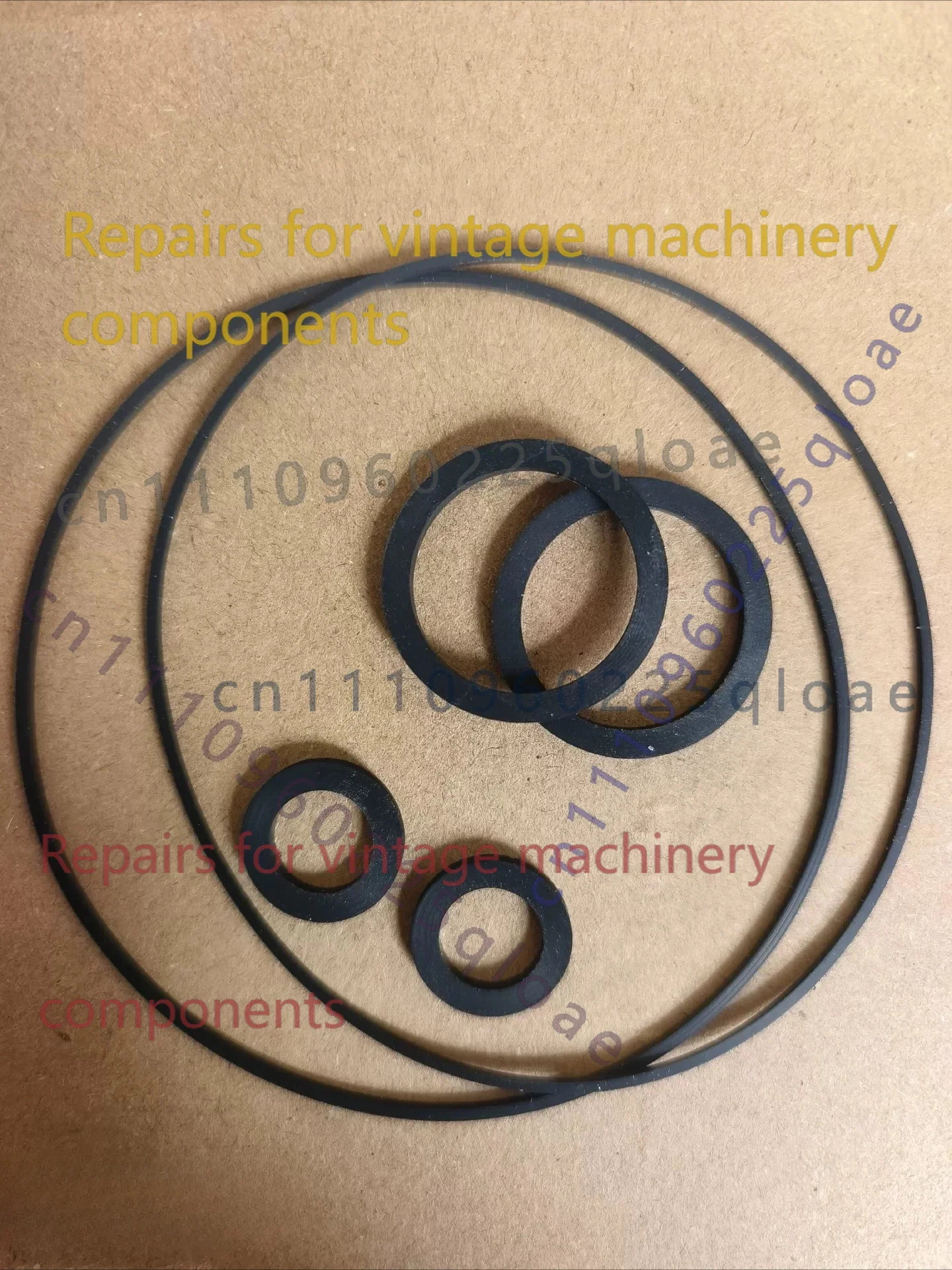 Drive Belt & Rubber Ring Repair Kit FOR SONY TC-2850SD TC-2860SD TC-2890SD Cassette Deck Spare Parts