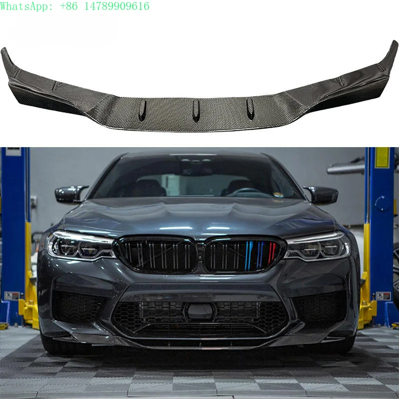 

Full Custom Build With Old-to-new Body Kit ConversionF90 M5 RKP Style Carbon Fiber Front Lip For M5 F90 2014-2020Body KitOld To