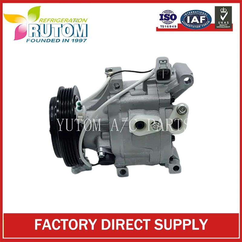Compresor SCSA06C para TOYOTA Corolla 1.3/Yaris 1.3/Echo 1.5, Compresor de Aire Acondicionado Automático 88320-52010 88320-52400 447260-7841 447260-7842