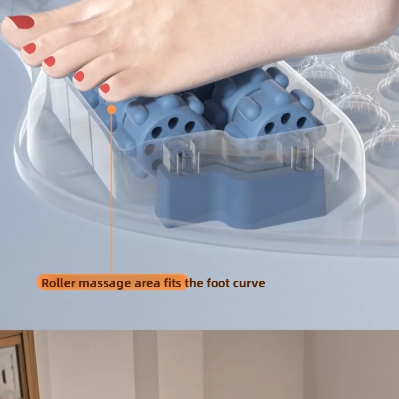 لوح ضغط الإصبع مع وسادة تدليك القدم الدوارة لتدليك القدم بالضغط الإبري في المنزل #3