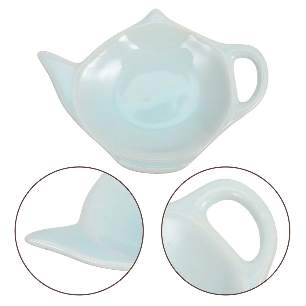 

Cooking Ceramic Tea Bag Saucer Snacks Coaster Ceramics Used Holder Bags Organiser