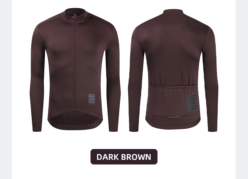 Ykywbike Winter Radfahren Jersey männer Thermo Fleece Fahrrad Kleidung MTB Langarm Warme Tops Rennrad Jacke – Detail 15