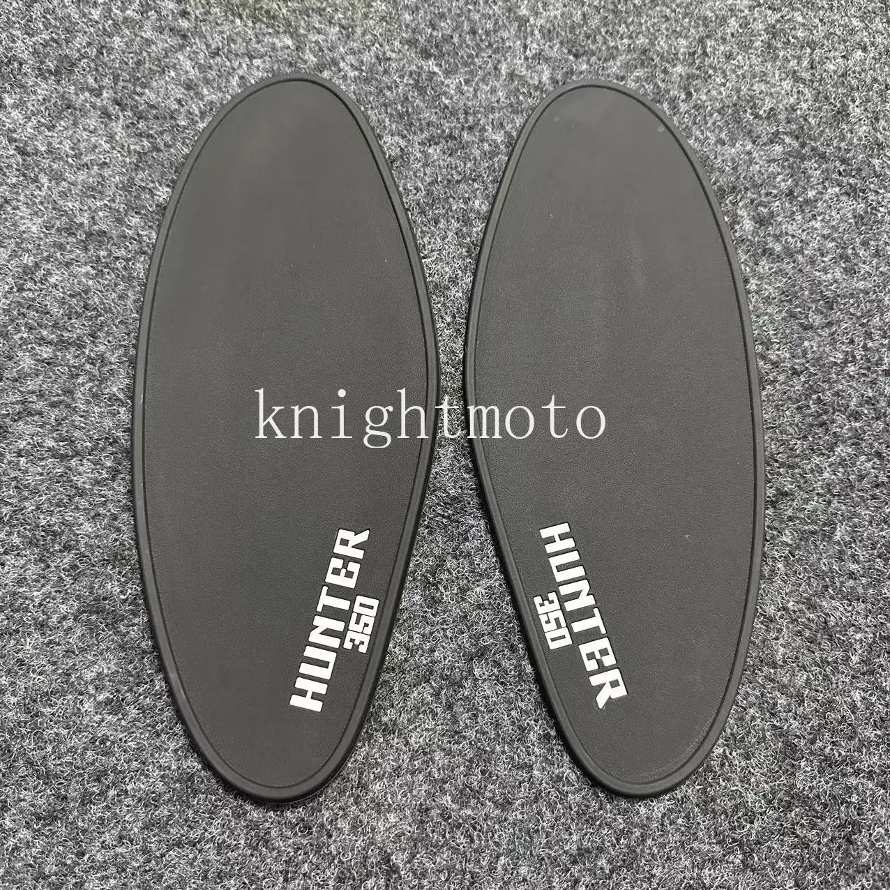 Motorcycle Tank Pad Protector Sticker Decal Gas Knee Grip Tank Traction Pad Side For HUNTER 350 2