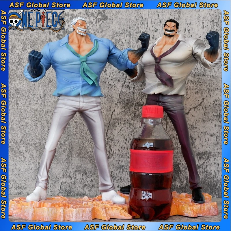 

29cm One Piece Anime Figure Monkey D Garp Hero Peripheral Model Scene Statue Desktop Decoration Ornaments Kids Birthday Gift Toy