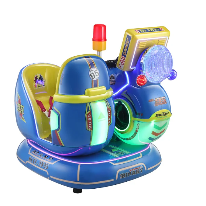 Wholesale Direct Sales Coin Operated Rocking Car Kiddy Rides Swing Game Machine