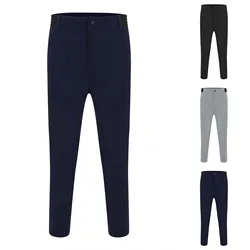 Male Dress Active Waistband Stretch Pants Men'S Casual Pants Breathable High Elastic Business Versatile Pants Slim Small Leg