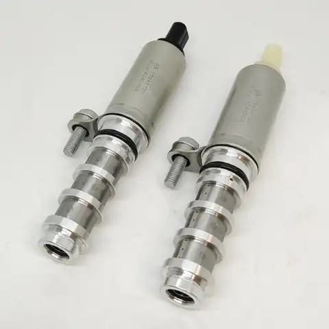 12662736 12662737 12655433 12655434 12627117 12627116   2.0L 2.5L에 맞는 한 쌍의 캠축 솔레노이드 밸브