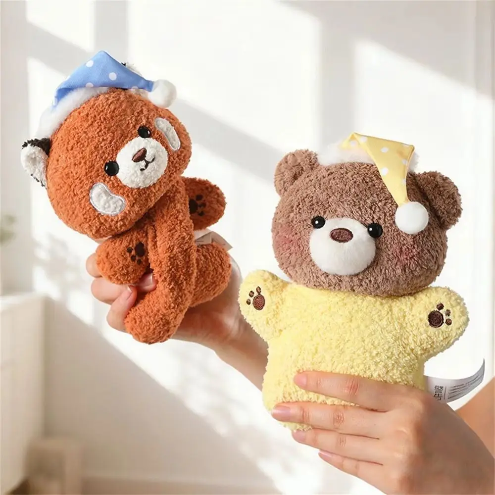 Super Soft Soothing Bean Bag Scented Particles Sleeping Hat Design Animal Fluffly 17cm Stuffed Animal Beanbag Birthday Gift