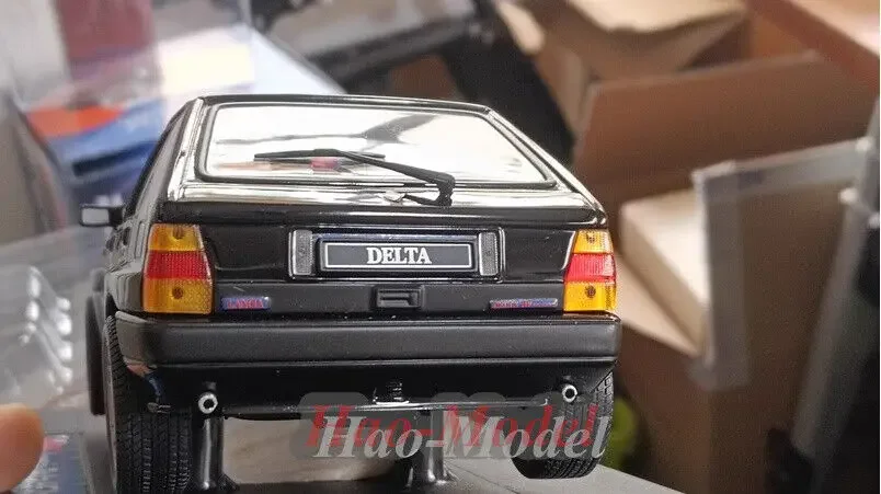 Sunstar 1:18 para lancia delta hf liga diecast defeito modelo de carro presentes aniversário hobby exibição coleção ornamentos simulação