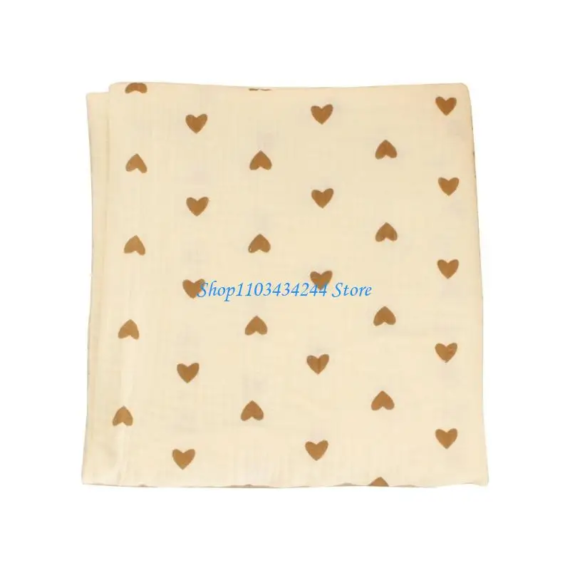 Newborns Receiving Blankets Swaddles Wrap Strollers Cover for Infant Shower Gift