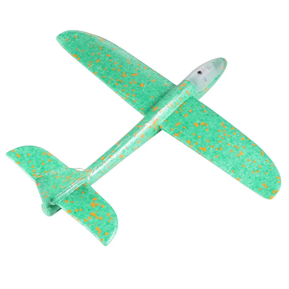 Maneuver Throwing Glider Airplane Hand Aircraft Toys Foam Full Body Lights Kids