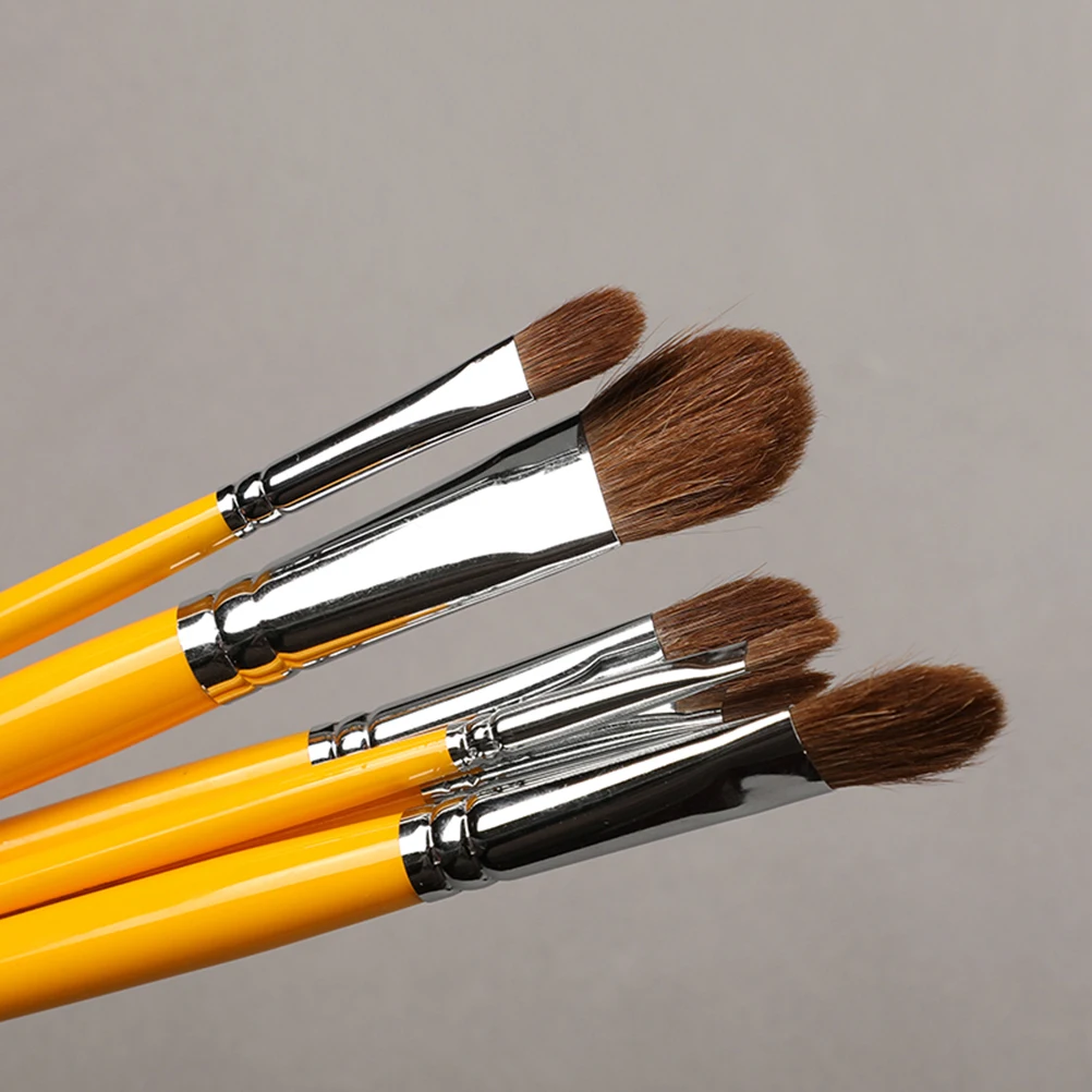 

12pcs Wooden Oil Painting Brush Set Premium s Diy Drawing Art Tools Reusable Durable Easy Clean Carrying Case Included