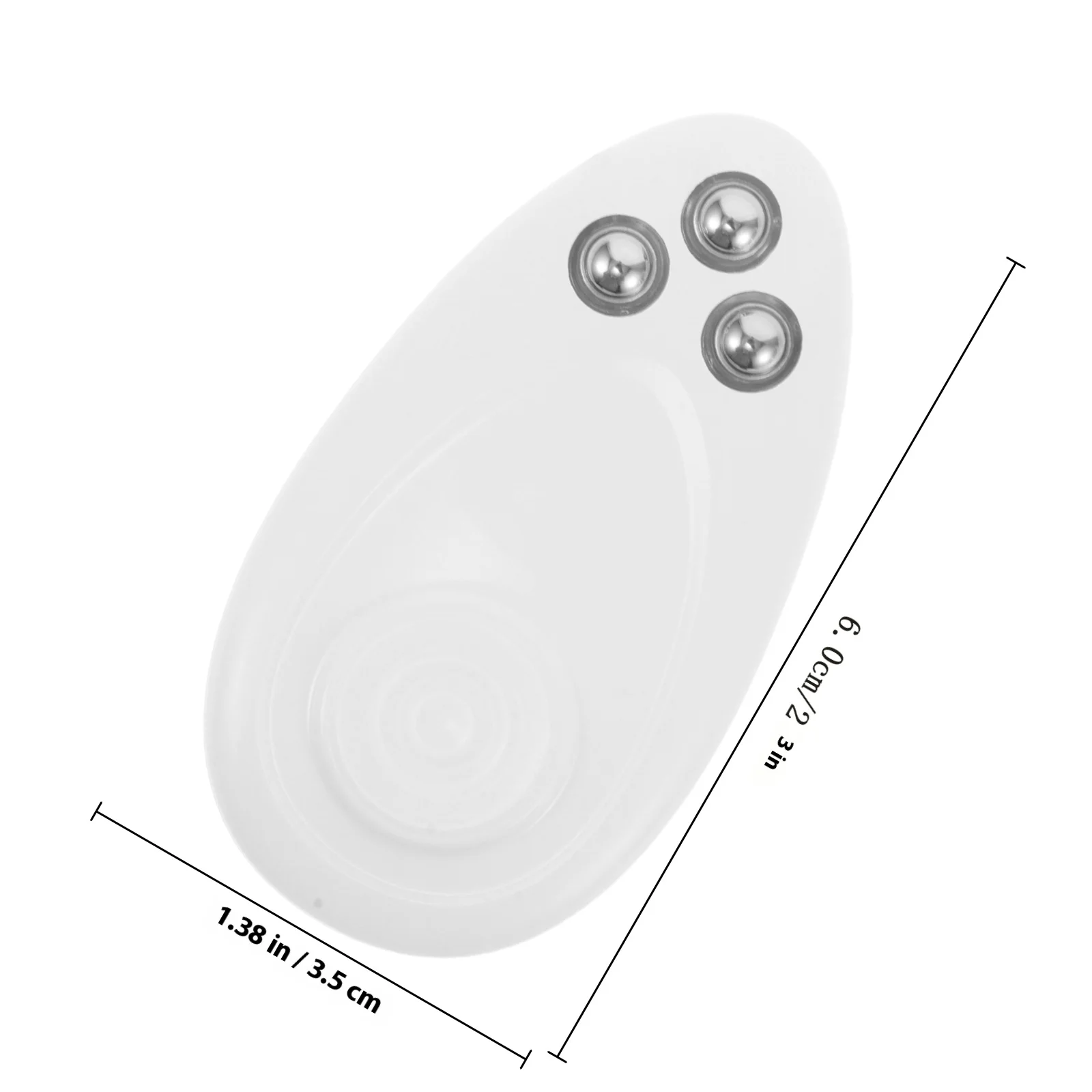 Terapia rotolante portatile leggero per alleviare l'affaticamento degli occhi Strumenti per la pulizia del viso Rullo per dispositivo per la cura della pelle