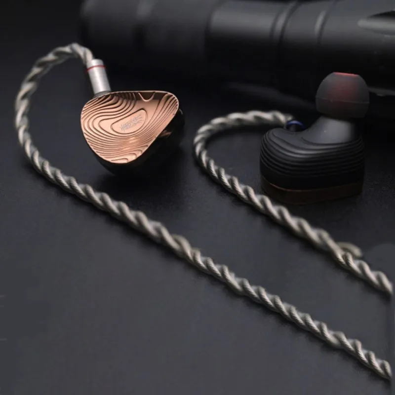 TANGZU Xuanwu Gate 10mm 1 Dynamic Driver 4 Balance Armature 2 Sonion EST IN EAR MONITORS Multi-Drive Wired Earphones Hifi IEM