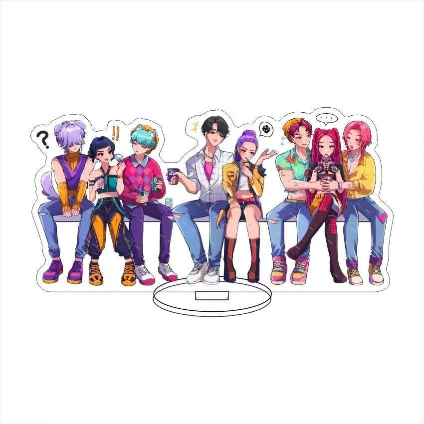 

K-POP: Monster Hunt акриловый акриловый орнамент KPop Demon Hunters