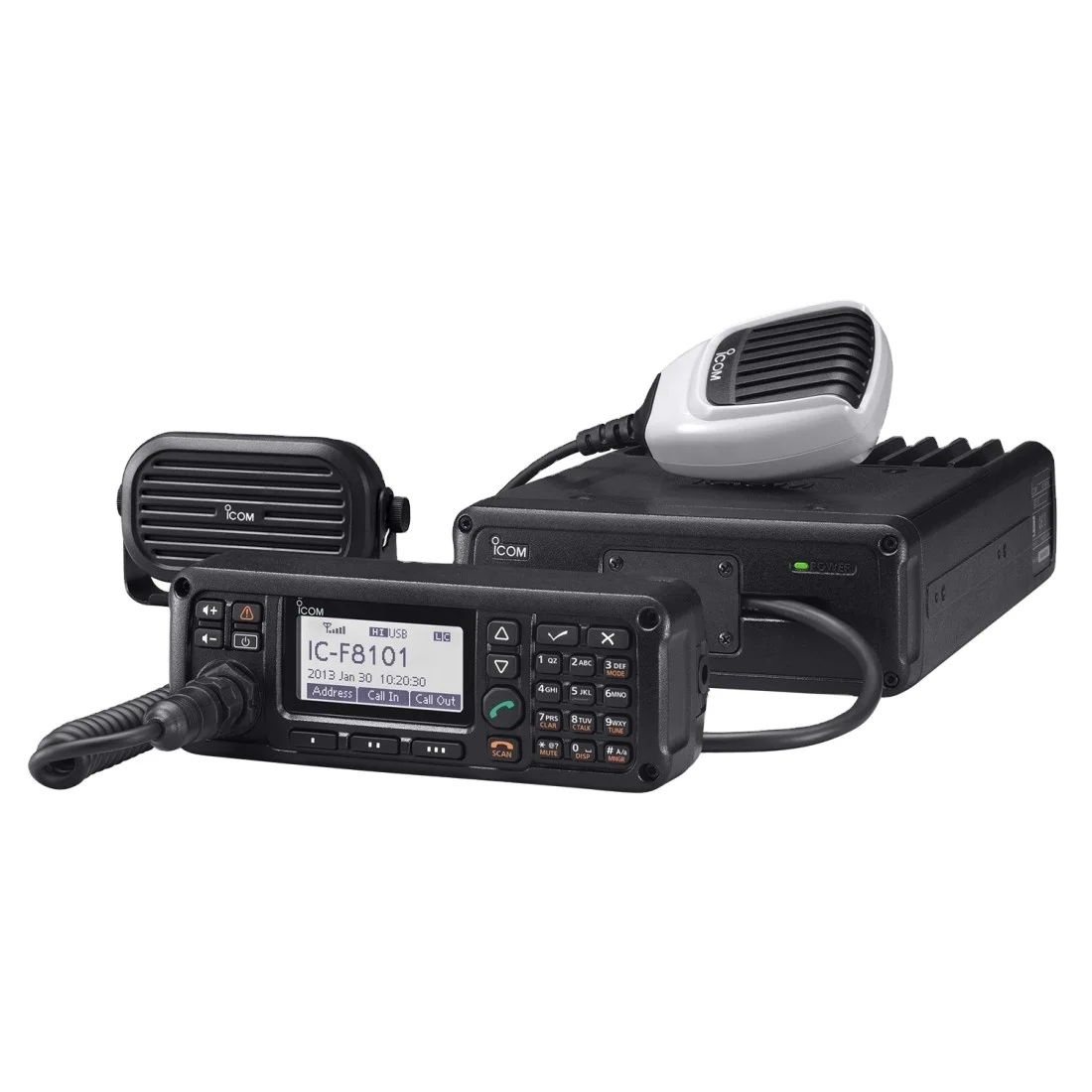 ICOM IC-F8101 HF Transceiver High Power Long Range Radio Grade Shortwave Communication Original Equipment 125W