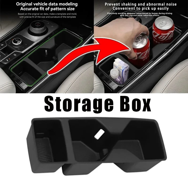 

Center Console & Seat Water Cup Drinks Holder Storage Box for Kia Sorento 2021-2025 LHD Car Interior Accessories