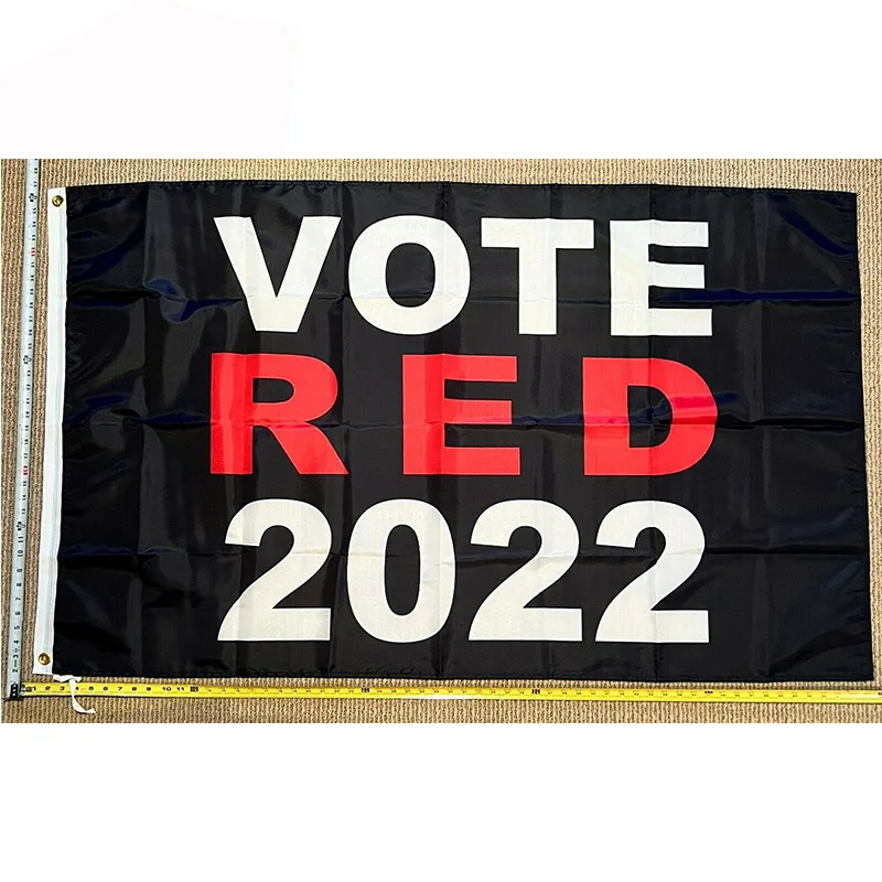 Republican Flag FREE SHIPPING Vote Red 2022 Trump Desantis America USA Sign 3x5' yhx0140