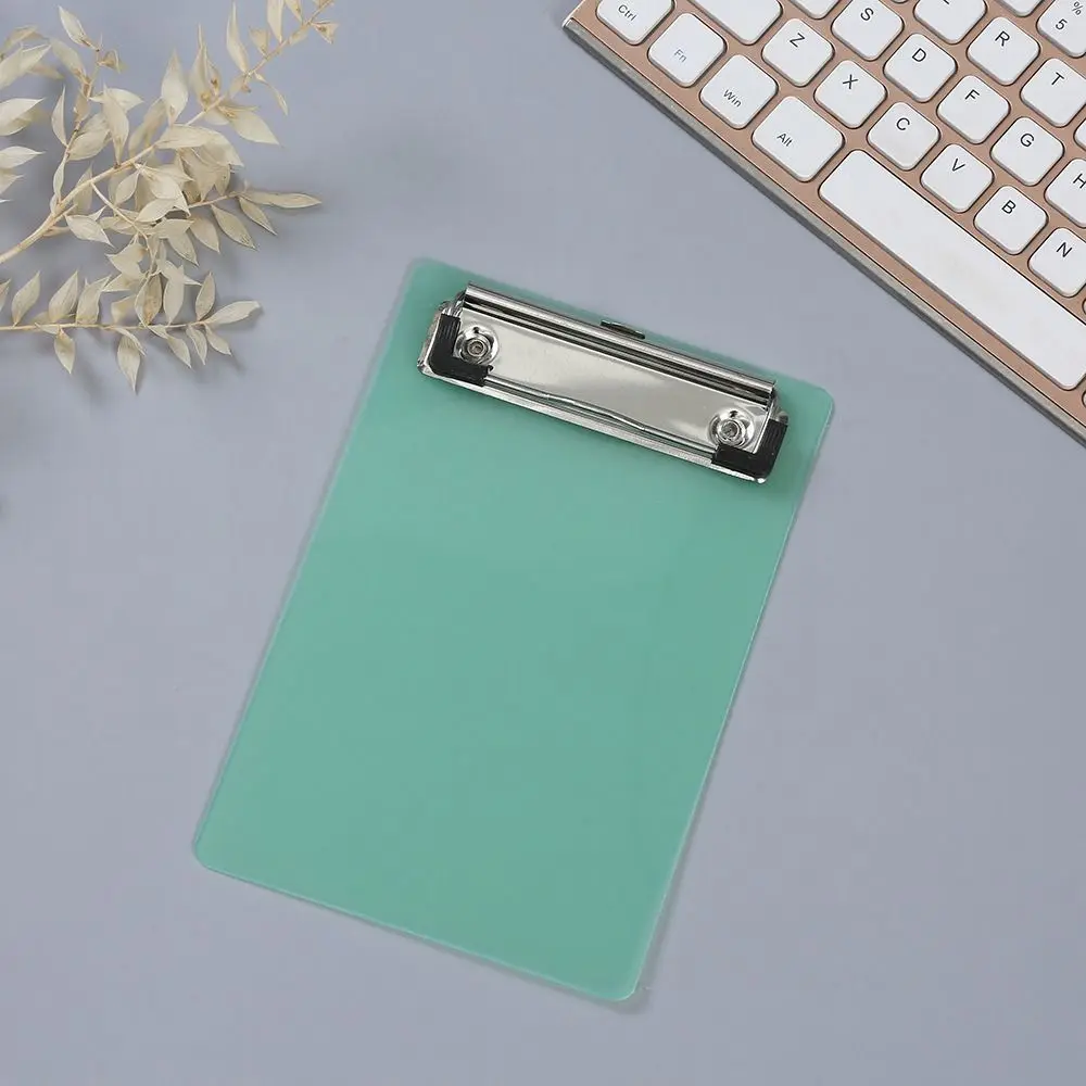 A6 File Folder Paper Clipboard Writing Pad Splint Memo Clip Board Document Holder Student School Office Stationery Supplies