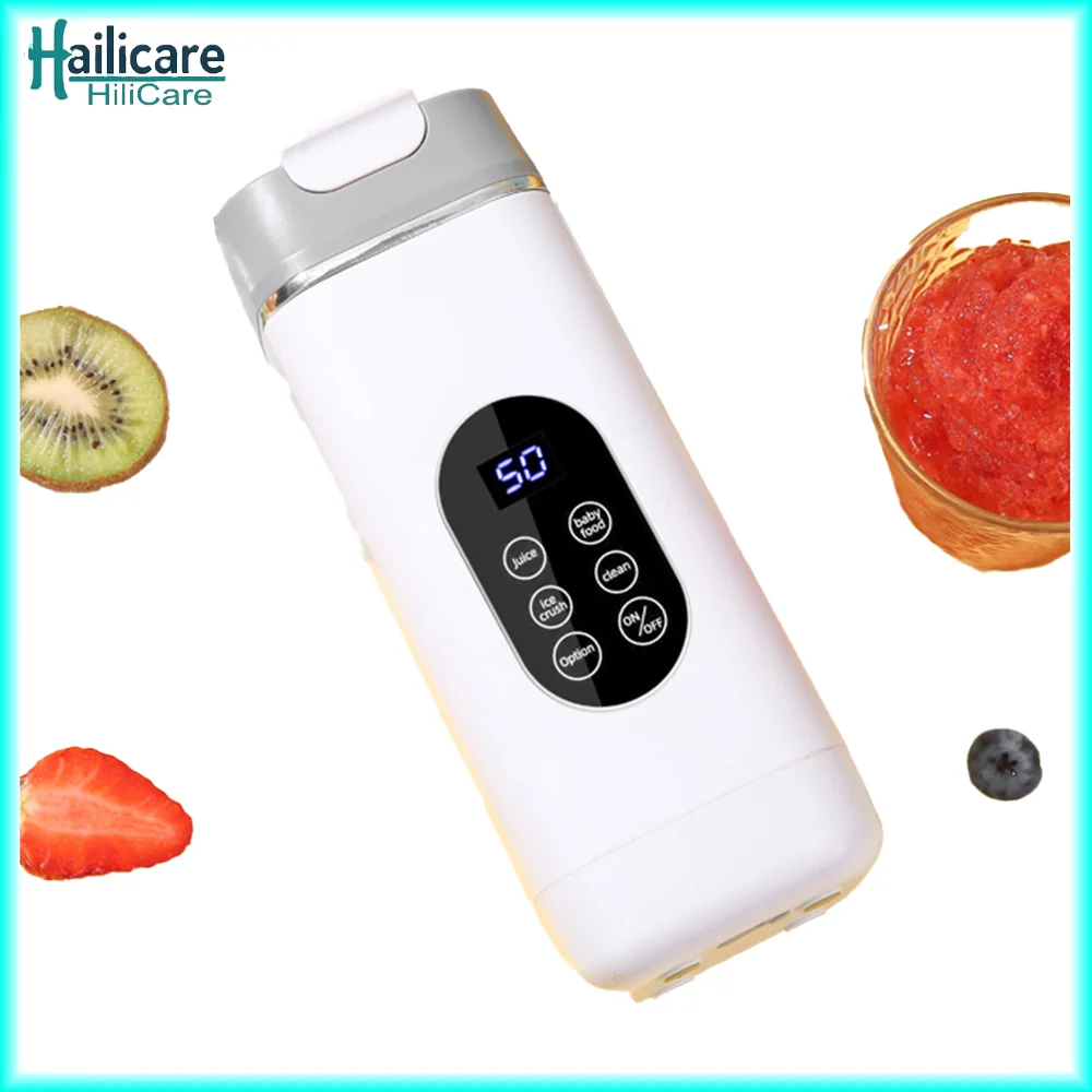 

Portable Juicer USB Rechargeable 420ML Juicing Cup 12 Blades Fruit Vegetables Small Electric Juicer Wireless Smoothie Mixer