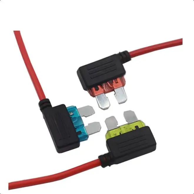 【5-1PCS】12V Fuse Holder 5A 10A 15A 20A  Add-a-circuit TAP Adapter Micro Standard Ford ATM APM Blade