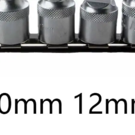 Square Drive Oil Drain Wrench Set for DIY Mechanics Featuring 1/2 Inch Drive and Six Socket Sizes for Application