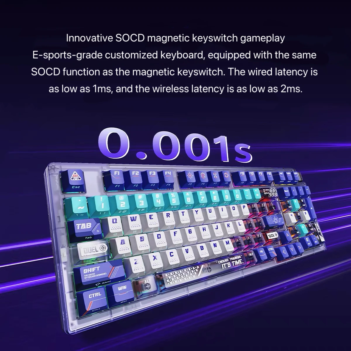 COOL98 Mechanical Gaming Keyboard with SOCD Function