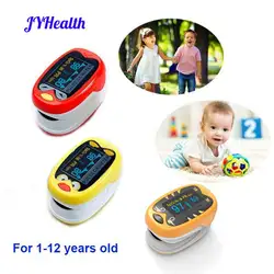JYHealth Baby Finger Pulse Oximeter Pediatric Oximetro pediatrico De Dedo OLED Rechargeable Neonatal Children kids Pulsioximetro