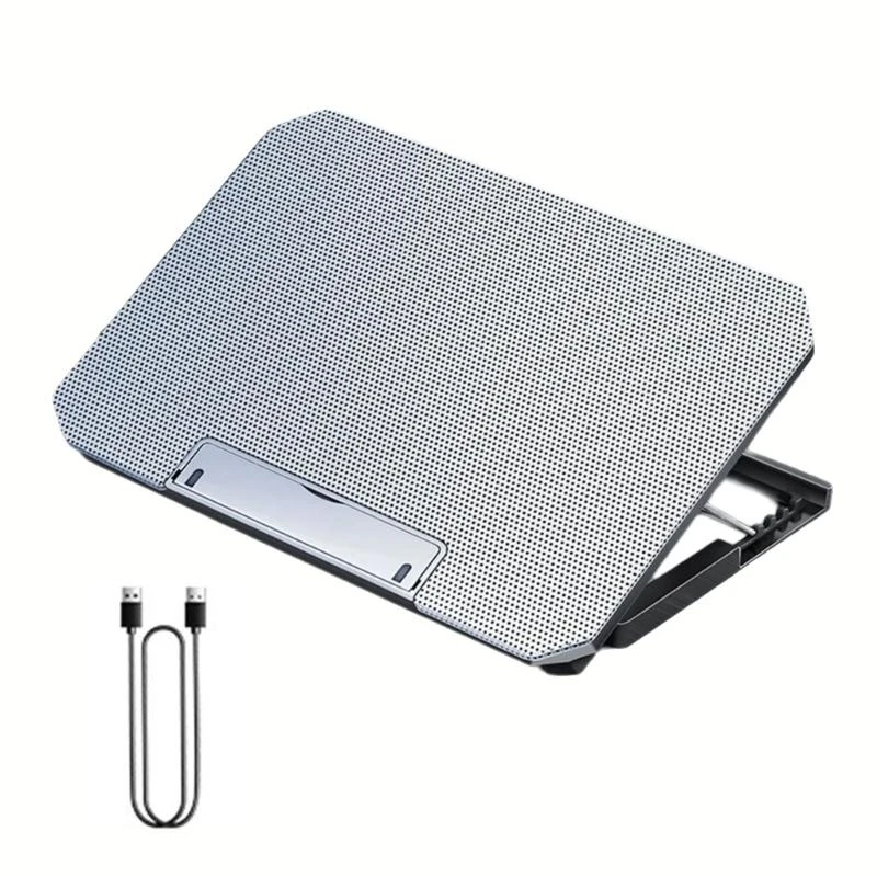

Ergonomic Laptop Cooling Pad For up to 17Inch Notebook With Double Fan Quiet