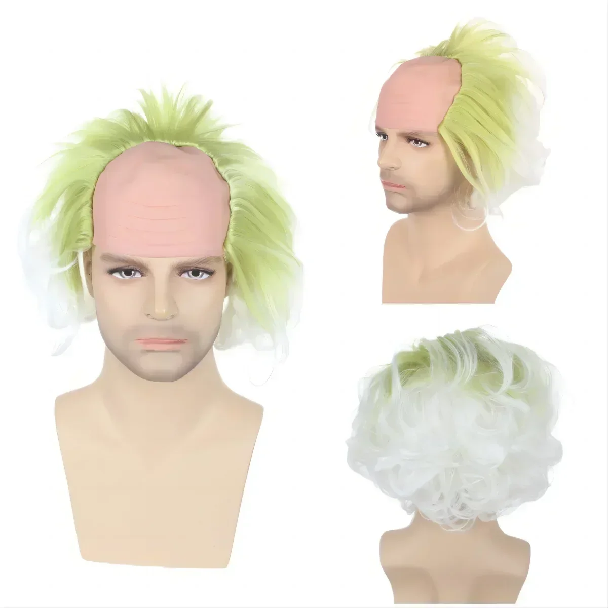 CosplayWHIMSICAL W Movie Beetle Cosplay Perruques Synthétiques pour femmes, Cos Juice, Michael Keaton, Anime Strihearimeweed, Pu