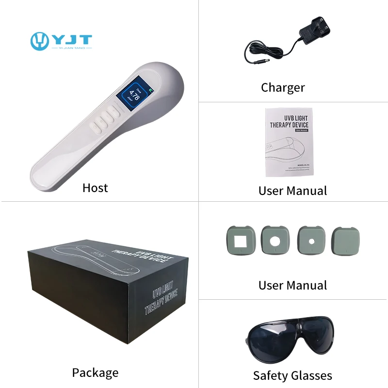 Best Selling 311Nm Narrow Band Uv Portable Uvb Therapy Handheld Ultraviolet Phototherapy Device