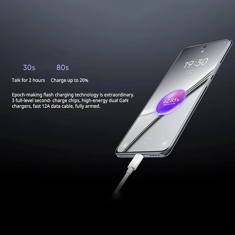 هاتف Realme GT 5 Snapdragon 8+ Gen 2 ثماني النواة 240 وات/ 150 وات SUPERVOOC Charge Sony IMX 890 OIS 6.74 بوصة AMOLED OTA