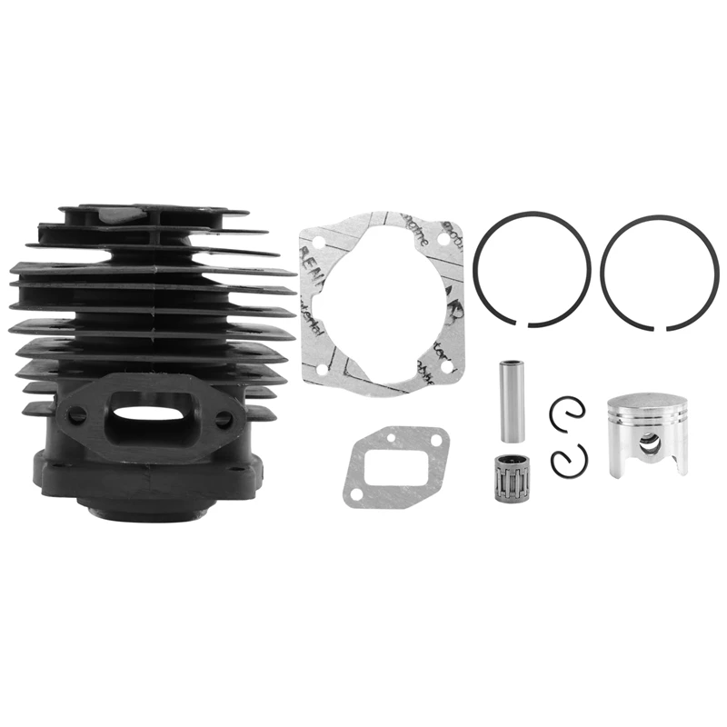 40MM Brush Cutter Cylinder & Piston Ring With Needle Cage For 43CC CG430 Various Strimmer Trimmer 40-5 BG430 Retail