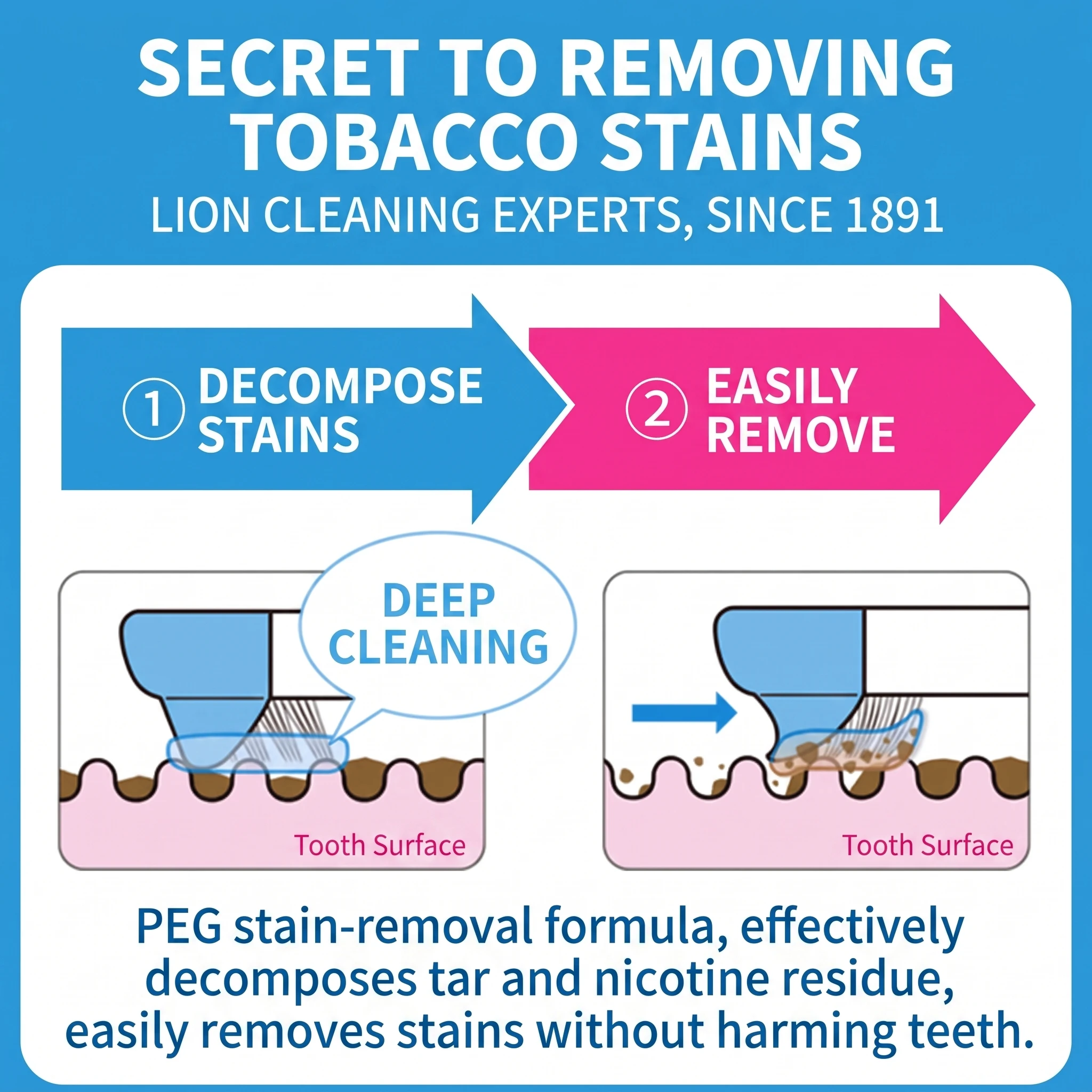 Dentifrice Lion Zact Smokers J - Teeth Whitening In Japan avis et prix