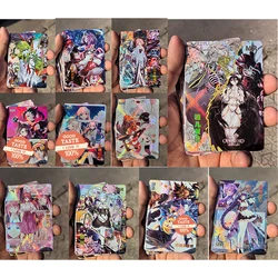 Anime Goddess Story Rem Albedo Black Magician Girl Yae Miko Diy Game Collectible Card Christmas Birthday Gifts Children's Toys