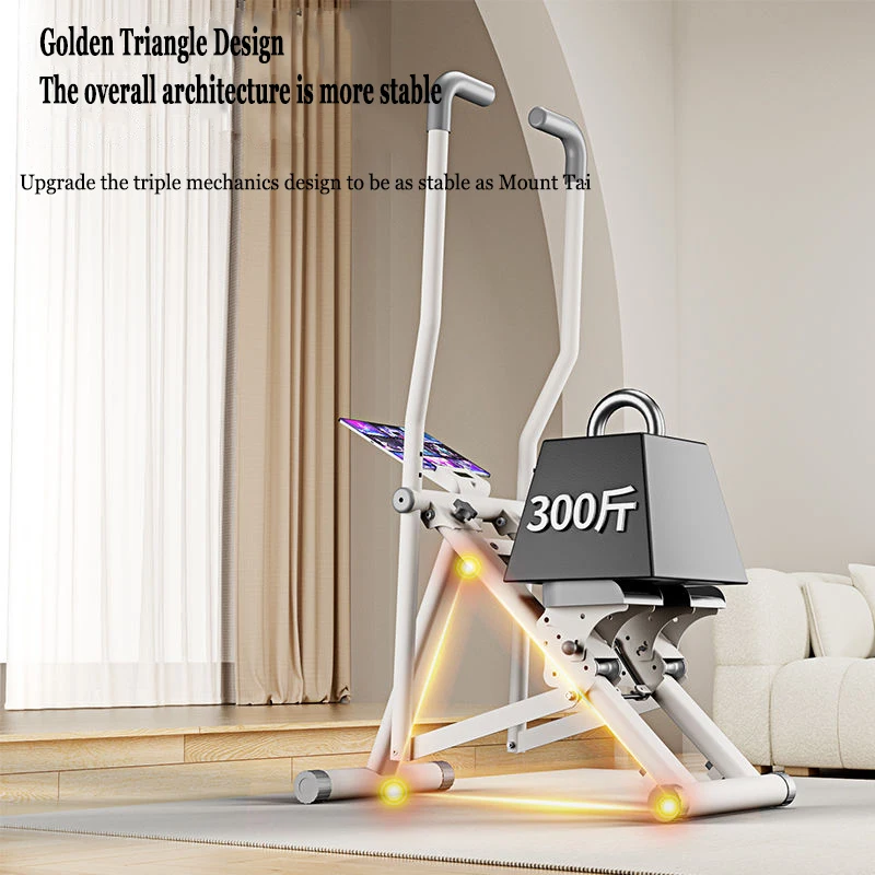Home Multi functional Stepper Aerobic Mountaineering Machine Indoor Climbing Machine Gym Weight Loss Exercise Equipment view 3