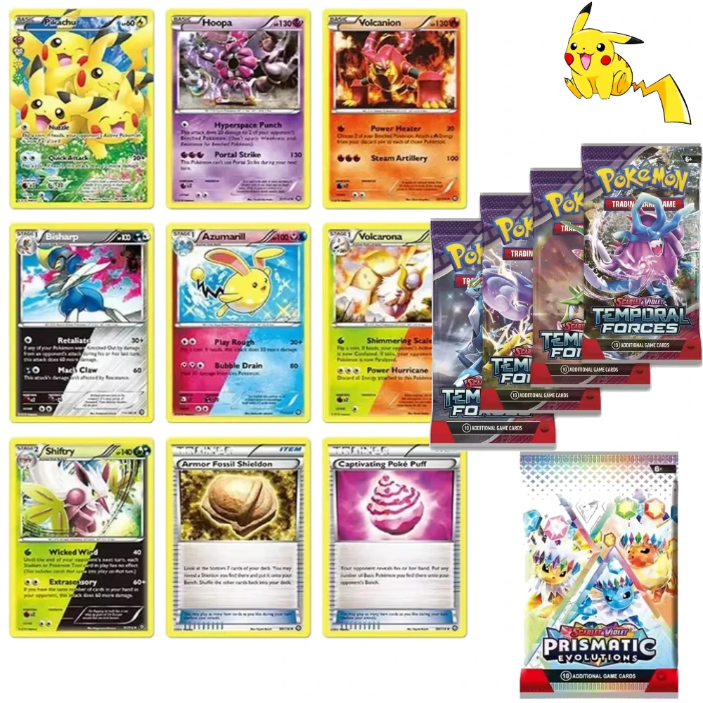 40 個のポケモンカードプリズマティック 151 エボリューションズ ホワイト フレア英語ブースターバトルポケモンカードゲームカルテトレーディングコレクションカード