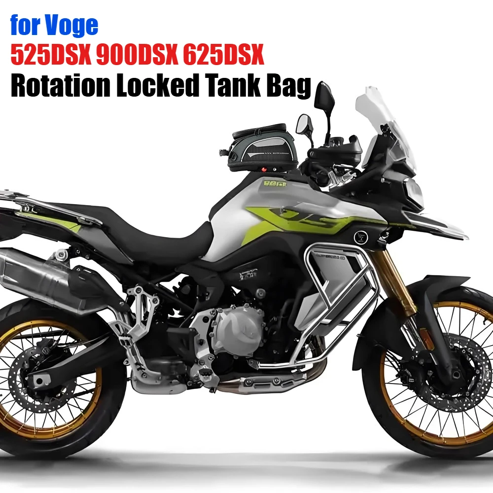 

Сумка на бак для VOGE DS525X DS900X DS625X 900DSX 525DSX DSX, противоугонная сумка с поворотным замком, водонепроницаемый чехол для топливного багажа Carrie Top Case
